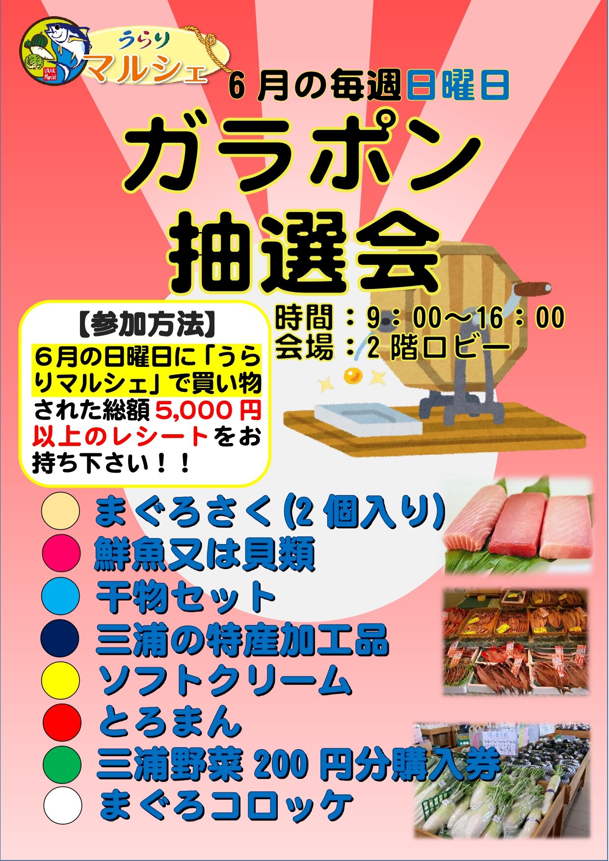 三崎マグロ 三浦市の産直品売り場 うらり